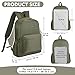 Imagen de AOTIAN Mochila Bolsa Unisex Ligera y Grandes Mochilas Tipo Casual para todos los días Clásica Mochilas para deportes y aire libre