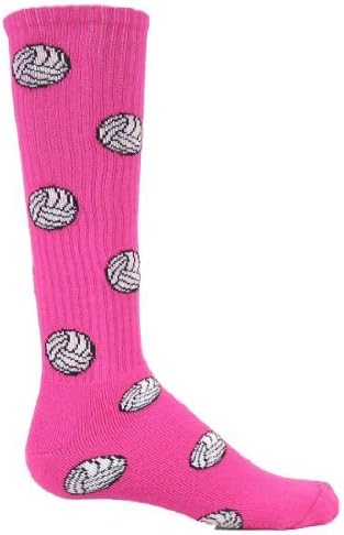 Red Lion Volleyball Socks ( Neon Pink - Medium )