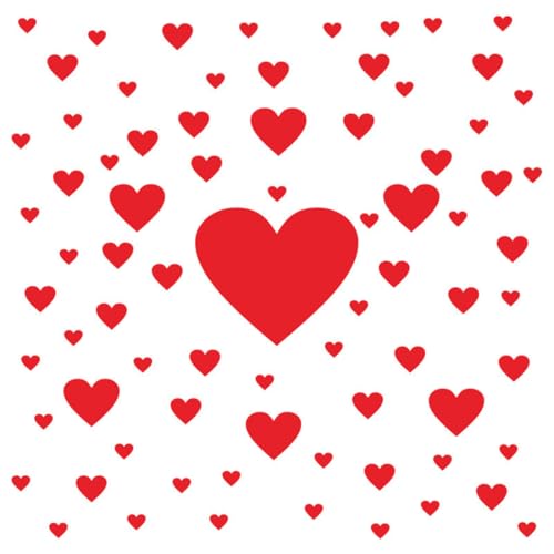 JYXNU 4 Feuilles Stickers Fenêtre Saint Valentin Stickers Muraux Saint Valentin Autocollants En Forme De Coeur Rouge Pour Décoration Saint-Valentin, Mariage,...