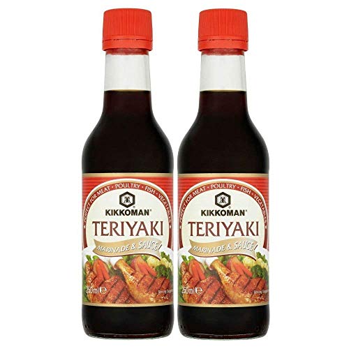 Kikkoman Teriyaki Marinade 250 ml (Paquete de 2)