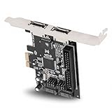 Support de grande capacité: la carte adaptateur prend en charge les disques durs d'une capacité de 137 Go ou plus (mode LBA 48 bits). Cette fonctionnalité offre une flexibilité de stockage lors de votre utilisation quotidienne.