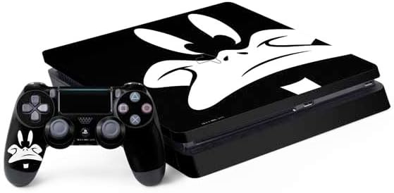Skinit Decal Gaming Skin Compatible with PS4 Slim Bundle - Officially Licensed Looney Tunes Daffy Duck Youre Despicable Design