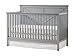 Oxford Baby 3 PC Nursery Set Montauk 4-in-1 Convertible Crib, Farmhouse Gray, GreenGuard Gold Certified Montauk Toddler Guard Rail, and a Montauk Full-Size Bed Conversion Kit, Farmhouse Gray
