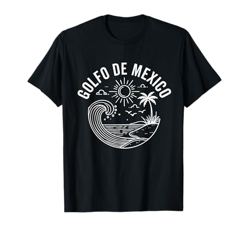Golfo De México Viva México Golfo de México Souvenir Camiseta