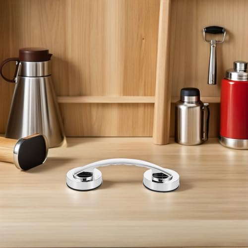 Pasamanos de baño con ventosa de plástico resistente POPETPOP de dos piezas 5