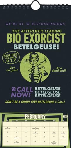 2025 Beetlejuice 2 Mini Poster Calendar