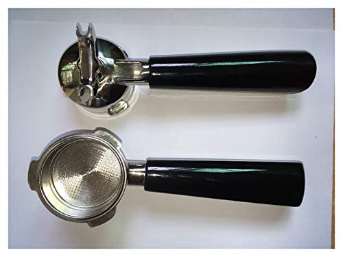 XIAORUI Portafiltro sin Fondo 60 Mm De Acero Inoxidable15-20BAR Espresso Cafetera De Café Piezas De Filtro De Acero… - Imagen 3