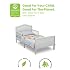 Delta Children Bennett Wood Toddler Bed - Greenguard Gold Certified, Bianca White