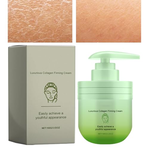 Filvczt Crema Reafirmante Para El Cuerpo,Crema Hidratante De 100 Gramos | Loción Nutritiva Y Ligera Para Uso Matutino Nocturno Pre-Sueño Post-Limpieza Bajo Maquillaje