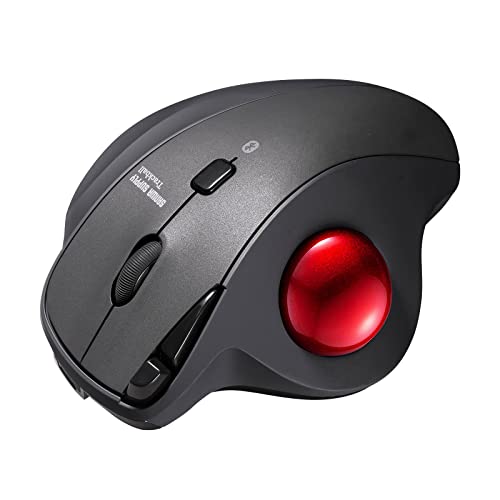 トラックボール sanwa MA-BTTB183BK MA-BTTB183BK【Bluetoothトラックボール（静音・5ボタン