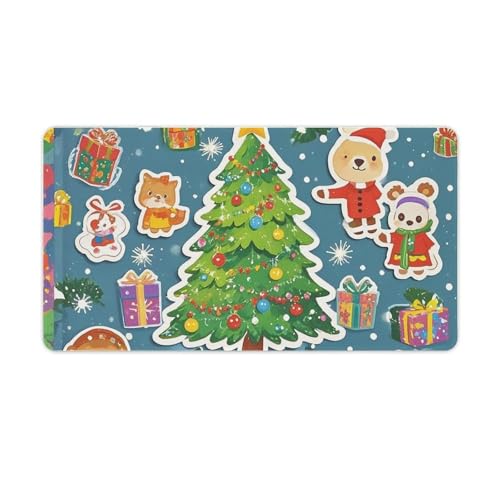 Grand tapis de souris de jeu avec motif imprimé pour PC