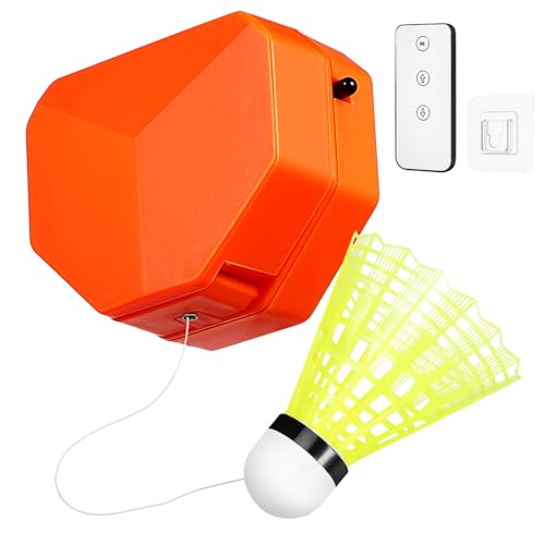 Ensemble d'entraînement de badminton portable GARVALON avec balle de rebond en nylon à la maison