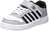 K-Swiss Court PALISADESSTRAP Sneaker, Highrise/WHT/BLK, 32 EU