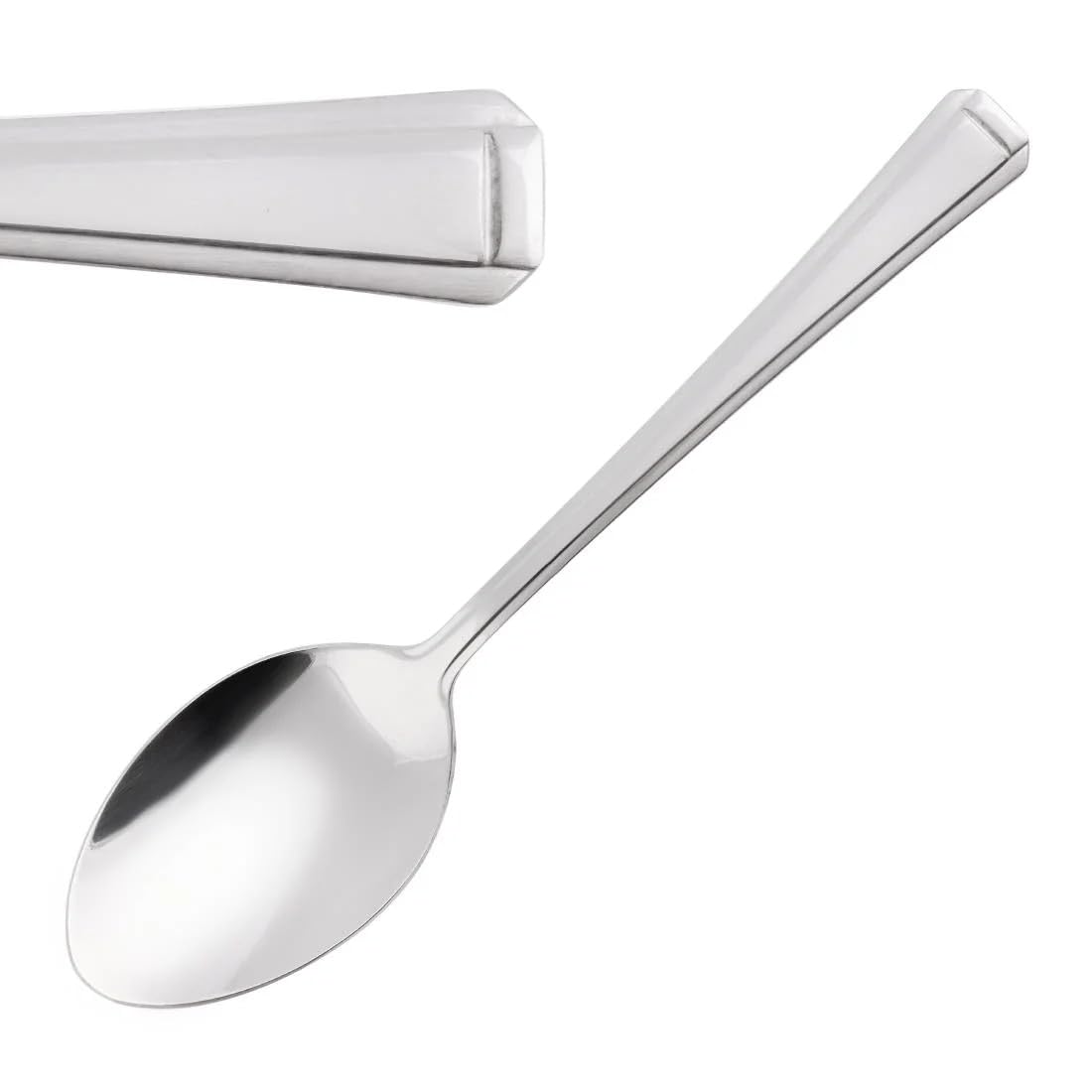 Olympia Harley Serving Soup Spoon Set (12 Pack)- Dinner and Table Silverware Spoons D692
