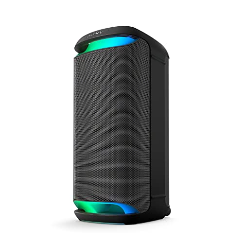 Sony SRS-XV800 X-Series Wireless Portable Bluetooth Karaoke Party Speaker IPX4 Splash-Resistant with 25 Hour-Battery, Built-in Handle and Wheels, Omnidirectional Sound, and Ambient Lights view 1