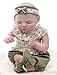 Cloveray Baby Doll, 20 Inch Reborn Baby Dolls – Realistic Lifelike Newborn, Real Life Baby Dolls with Accessories, Gift for 3+ Year Old Girls, Pretend Play & Collection