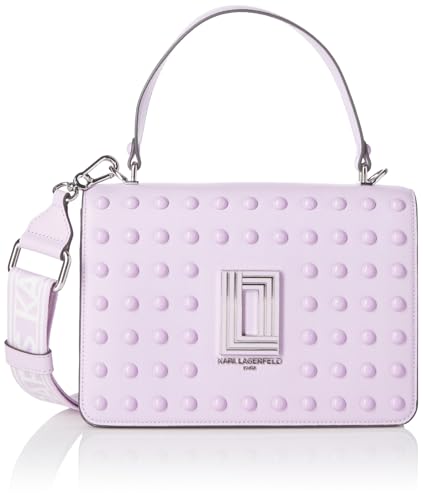 Image of KARL LAGERFELD Women's Simone Studded Satchel Crossbody