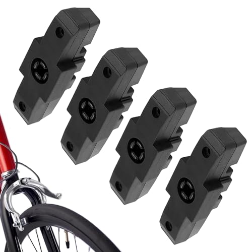 VEOIRXU 4er Set Cantilever Bremsbeläge - 70mm Bremsgummi Für Fahrräder Mit Muttern