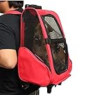 SAC À DOS TROLLEY 2 EN 1 : support en plastique amovible au fond pour le transformer en sac a dos suivant votre besoin