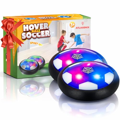 Atlasonix Hover Soccer Ball Indoor 2 in 1 Pack