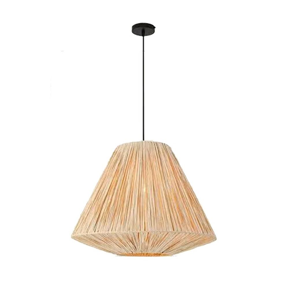 TONFON Japanese Restaurant Rattan Chandelier Indoor Pendant Light
