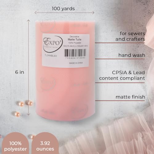 Expo International Value Pack of Decorative Matte, 12 Rolls/Spools of 6