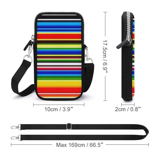 Stylish Crossbody Phone Bag Compact Travel Purse Holder With Adjustable Strap2