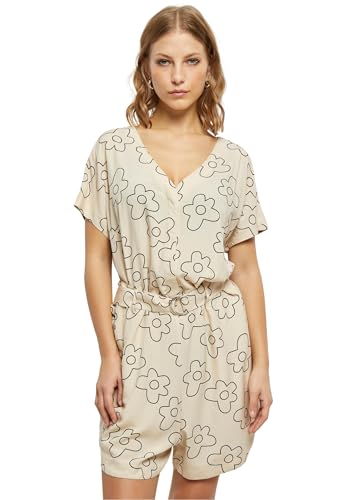 Jumpsuit court en viscose Urban Classics avec ceinture pour femme au style décontracté