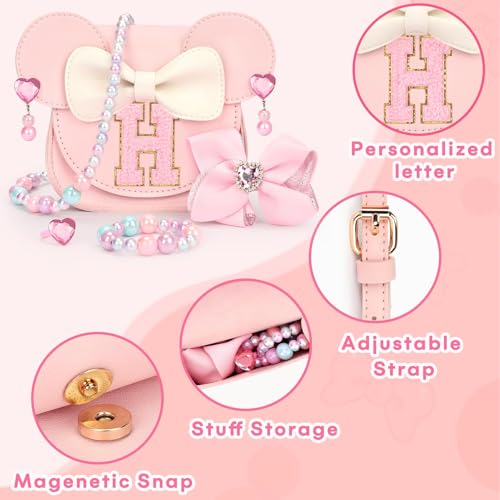 Image of mibasies Toddler Purse Gifts for Girls: 3 Year Old Girl Gifts, Girl Toys Purse Set