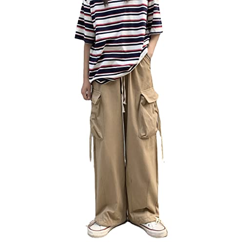 Skateboard Frog Women Cargo Pants with Drawsting Waist