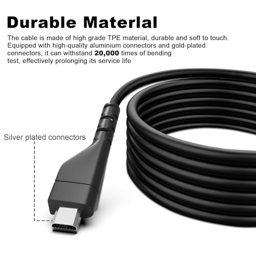 Cable compatible con SteelSeries Arctis 3, 5, 7 Cabezal miniatura 4
