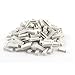 Aexit 1 Row Terminals 7P 2.54mm Spacing Socket Header Connector Adapter Wire Terminals 200pcs White