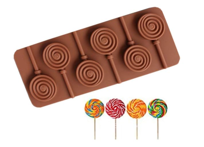 HOMEBAKERS MART Silicone Candy Lollipop Mould-picture-50