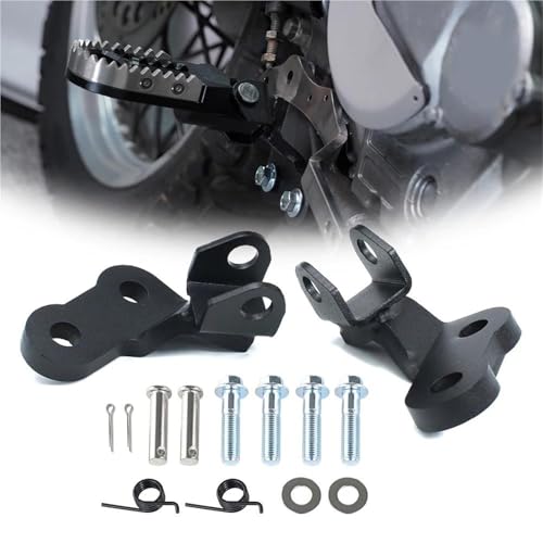 Supports repose-pieds Suzuki DR650 pour le trail tout-terrain et le voyage