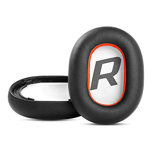 Almohadillas para Orejas para Plantronics Voyager 8200 UC/Backbeat Pro 2 Auriculares | Repuesto Cojín de Oreja con Cuero de Proteína, Accesorios de Espuma de Aislamiento de Ruido - Negro miniatura 1
