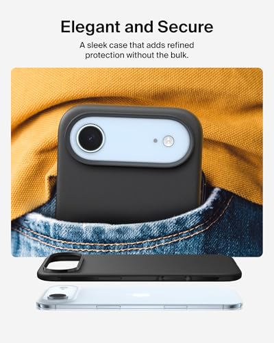Image of Belkin iPhone Air Case | Armour /Protect Magsafe | Slim, Anti-Scratch, 4M Drop Protection, Dual Layer Protection | Black