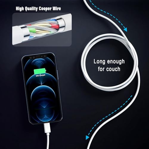 Image of 20W Type C to Lightning Fast Charging Cable Data Sync for iPhone 14,14 Plus,14 Pro,14 Pro Max,13,13 Mini,13 Pro,13 Pro Max,12,12 Mini,12 Pro,12 Pro Max,11,11 Pro,11 Pro Max,9,8,8 Plus,7,7 Plus