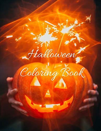 Halloween Coloring Book: 50+ Stress-Relieving Activity Designs For Comfort and Relaxation