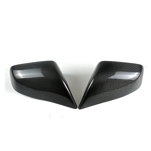Boîtier de rétroviseur en fiber de carbone pour Modèle S - Accessoire rétro voiture