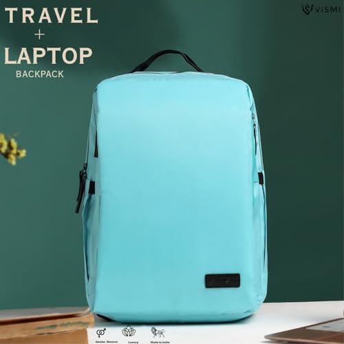 Image of VISMIINTREND Travel Backpack for Women & Men |Trendy |Stylish |Fits 17 Inch| Laptop Bag| College /Office /Travel /Tuition| Casual Backpack| Birthday Gift for Wife Sister| Corporate | Diwali Gifts