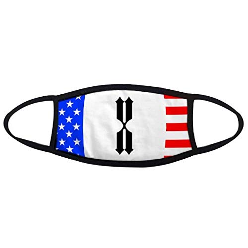 Masque anti-poussière étoiles drapeau idéal pour vos trajets urbains quotidiens