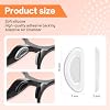 Almohadillas nasales para gafas Literry, silicona antideslizante (5 pares transparentes) | Almohadillas nasales de silicona suave para monturas de gafas, almohadillas nasales contorneadas adhesivas antideslizantes 4
