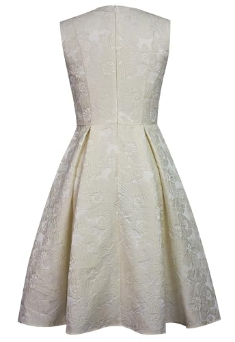 Image of CHIC STAR Womens Embossed Jacquard Dress