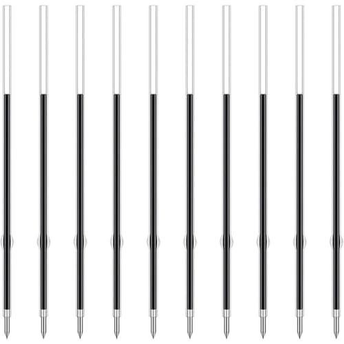Recharge de stylo à bille pour remplacer vos mines épuisées | Encre noire fluide 10,7 cm