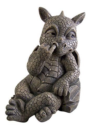 Estatua de dragón Nose Picker de Pacific Giftware