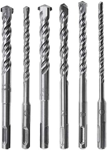 SDS Plus Rotary Hammer Drill Bit Kit 