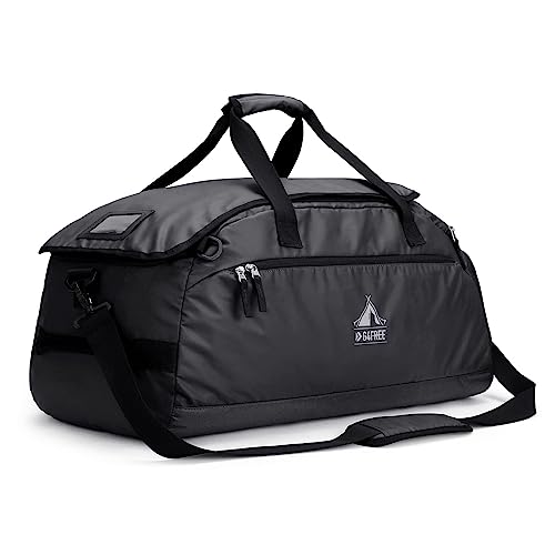 G4Free 60L Leder Große Sporttasche&Reisetasche für Damen und Herren/mit...