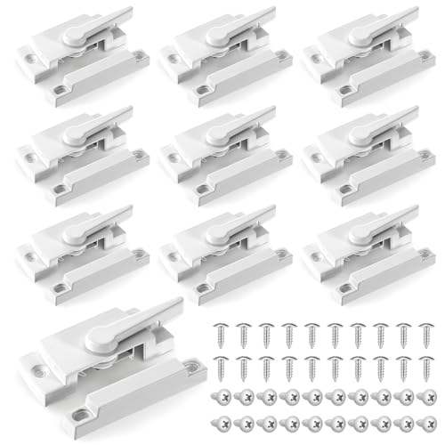10 Pack Zinc Alloy Sash Locks