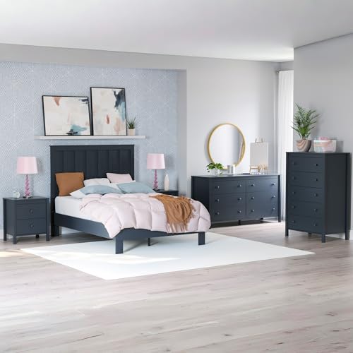 Signature Design by Ashley Simmenfort Retro 2 Drawer Nightstand, Blue by Signature Design by Ashley - Image 3