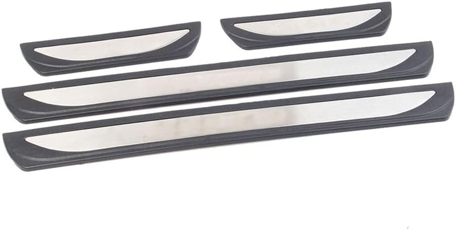 HIGH FLYING for Mitsubishi Outlander 2022-2025 Side Door Sill Scuff Step Plates, Door Entry Guard Protector Plate 4pcs